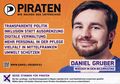 Wahlkampfflyer der Piraten von Daniel Gruber zur Bezirkswahl 2018 <span class="smw-highlighter" data-type="8" data-state="inline" data-title="Hinweis" title="Urheber: Priaten MittelfrankenErstellungsdatum: 2018Lizenz: cc-by-sa-3.0"><span class="smwtticon note"></span><span class="smwttcontent">Urheber: Priaten Mittelfranken<br>Erstellungsdatum: <!--LINK'" 0:6--><br>Lizenz: cc-by-sa-3.0</span></span>