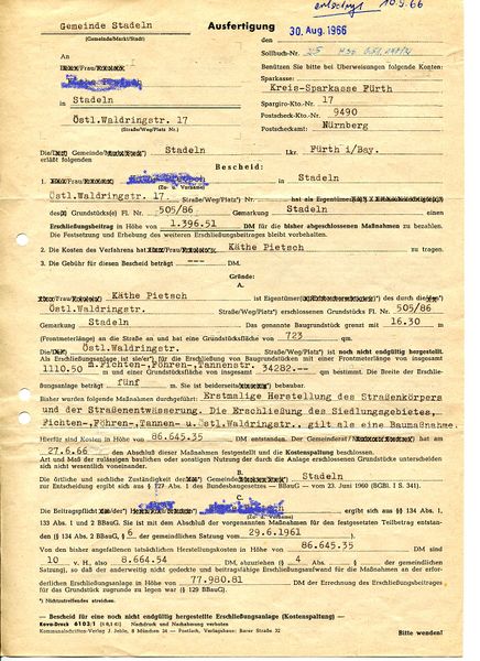 Datei:Erschließungskosten Gemeinde Stadeln 1966.1.jpg