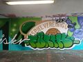 Graffiti SpVgg mit Bezug zu <!--LINK'" 0:402-->