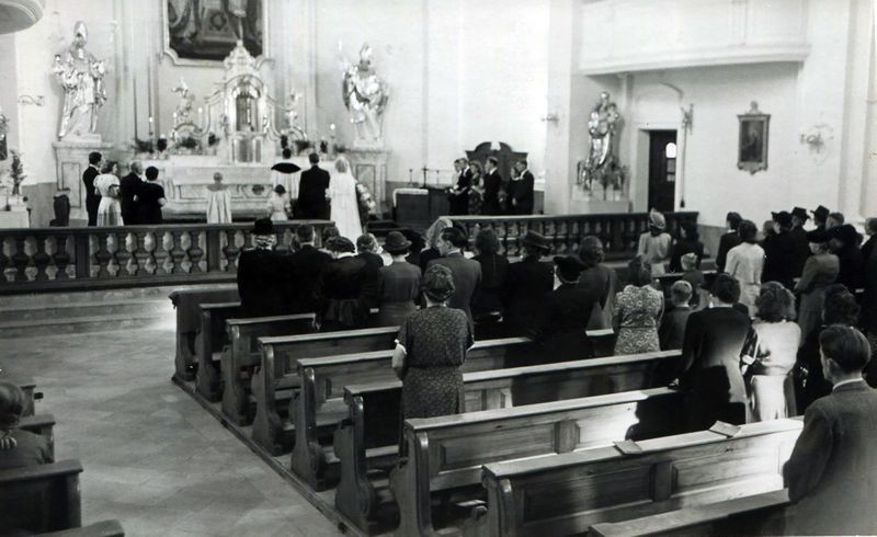 Datei:St Heinrich Trauung Reinmann 1949 1.jpg