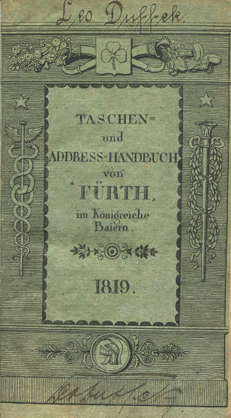 Taschen- und Adress-Handbuch von Fürth im Königreiche Baiern (Buch) 1.jpg