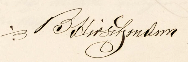 Unterschrift Baruch Hirschmann, 1867.png