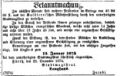 Ausschüttung Balbiererstiftung, Fürther neueste Nachrichten für Stadt und Land (Fürther Abendzeitung), 27.12.1874