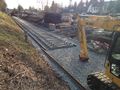 <!--LINK'" 0:56-->, Gleisbauarbeiten in der Westvorstadt neben der Parkstraße im März 2016