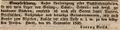 Werbeannonce des Buchbinders <!--LINK'" 0:0-->, September 1838