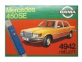 Typisches GAMA-Spielzeug der 1970er Jahre: Batteriebetriebener PKW aus Kunststoff mit Kabelfernsteuerung und fünf Funktionen.