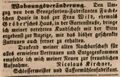 Der Schlossermeister Nicolaus Kirchner zieht in das Wild´sche Haus, November 1846