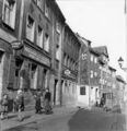 Ansicht v.l.n.r. Bergstraße 11, 13, 15, 17, etc.; Foto 1951