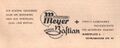Werbung Firma Meyer & Bastian in der Schülerzeitung <!--LINK'" 0:23--> Nr. 2 1955