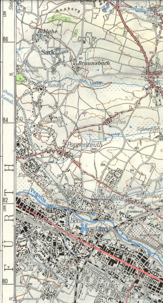 Datei:Topographische Karte Nürnberg 1963.png