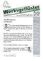 Titelseite einer Ausgabe der ehemaligen internen Mitarbeiterzeitung "Werksgeflüster" der Stadtwerke von 1998