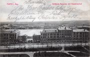 Artilleriekaserne Fürth, Postkarte gel. 1915.jpg