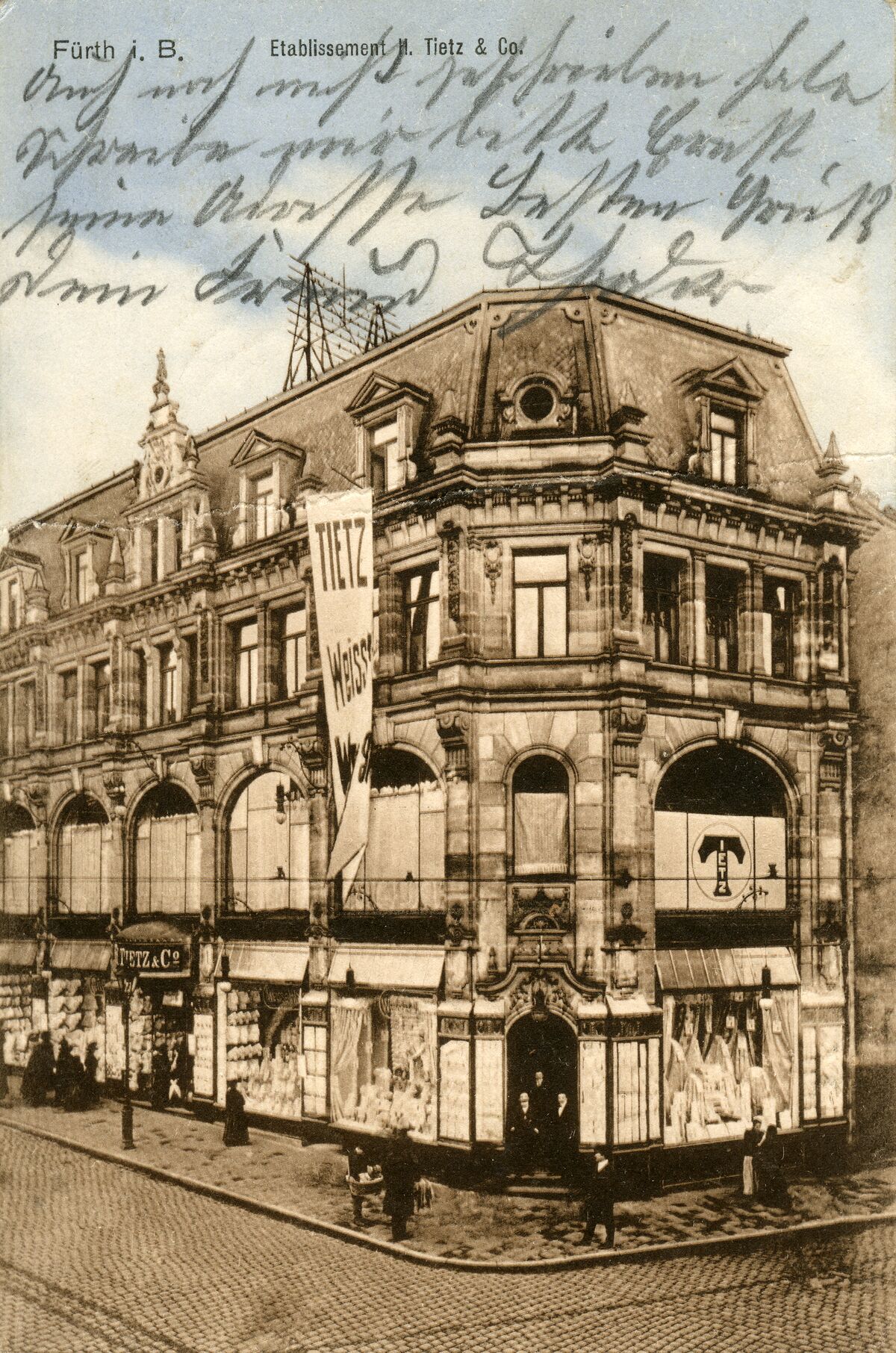 DateiKaufhaus Hermann Tietz, um 1912.jpg FürthWiki