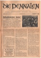 Die Pennalen, Jahrgang 3 Nr 2 November aus dem Jahr 1955