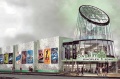 Entwurf für das Fürther Multiplex-Kino vom Juli 2012