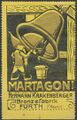 Historische Reklamemarke der Bronzefarben-Fabrik Hermann Krakenberger <span class="smw-highlighter" data-type="8" data-state="inline" data-title="Hinweis" title="Urheber: unbekanntLizenz: cc-by-sa-4.0"><span class="smwtticon note"></span><span class="smwttcontent">Urheber: unbekannt<br>Lizenz: cc-by-sa-4.0</span></span>