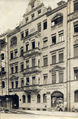 Ansichtskarte von der Amalienstraße 53, gelaufen 1910