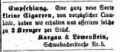 Anzeige Moritz Kargau, Fürther Tagblatt 12. Januar 1860 <span class="smw-highlighter" data-type="8" data-state="inline" data-title="Hinweis" title="Urheber: Fürther TagblattErstellungsdatum: 12. Januar 1860Lizenz: noc-nc-1.0"><span class="smwtticon note"></span><span class="smwttcontent">Urheber: <!--LINK'" 0:55--><br>Erstellungsdatum: <!--LINK'" 0:56--> <!--LINK'" 0:57--><br>Lizenz: noc-nc-1.0</span></span>