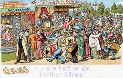 AK Kirchweih gel 4 Okt 1925.jpg