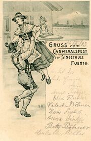 AK Singschule Carnevalsfest Fürth ngl ca 23 Feb 1903.jpg