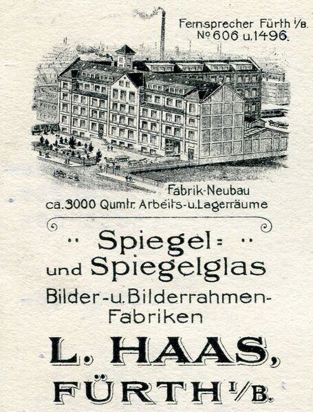 Datei:L. Haas Spiegelglasfabrik 1913.jpg
