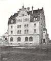 Gaswerk, Verwaltungsgebäude, Straßenansicht, Leyher Str. 69, Aufnahme um 1907