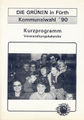 Wahlkampf-Flyer der Grünen zur Kommunalwahl 1990