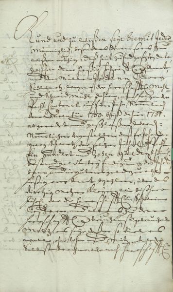 Datei:PLA 940 Bestandbrief Schwartz 10.08.1750 S1.jpg