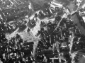 Luftbild vom Gänsberg, rechts oben die , links unten die 