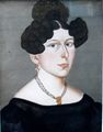 Pastellgemälde Margaretha Steidtner (Steitner), Ehefrau von Georg Caspar Schildknecht