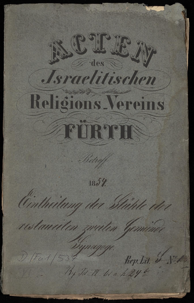 Datei:Akt Verteilung der Sitze in der restaurierten zweiten Synagoge.png