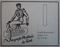 Werbeanzeige für das <a class="mw-selflink selflink">Modehaus Fiedler</a>, 1949