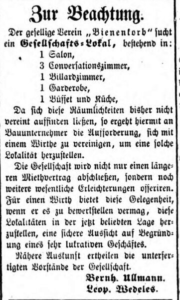 Datei:Bienenkorb März 1857.jpg
