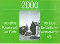 Buchumschlag "<i>2000 - 100 Jahre Poppenreuth bei Fürth - 110 Jahre Nordöstlicher Vorstadtverein e. V.</i>“