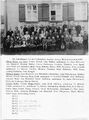 Klassen Foto in Stadeln von <a class="mw-selflink selflink">1933</a> mit Lehrer Frosch, mit Namenliste von Georg Mehl