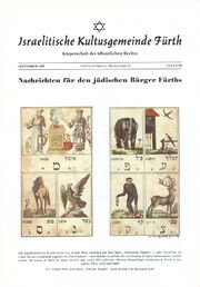 Titelblatt Nachrichten für den Jüdischen Bürger Fürths 1985.jpg