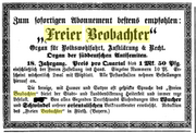Freier Beobachter Amtsblatt für das K. Bezirksamt Rothenburg o. d. T., 30. Dezember 1891.png