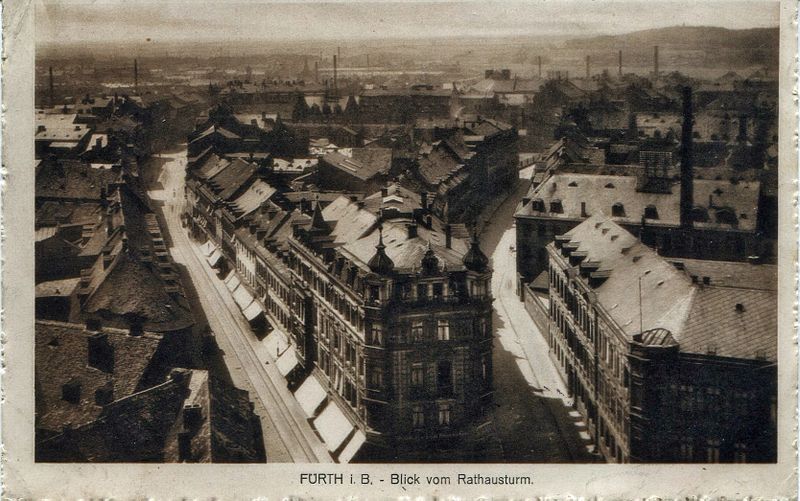Datei:Schwabacher Hirschenstraße gel 1915.jpg