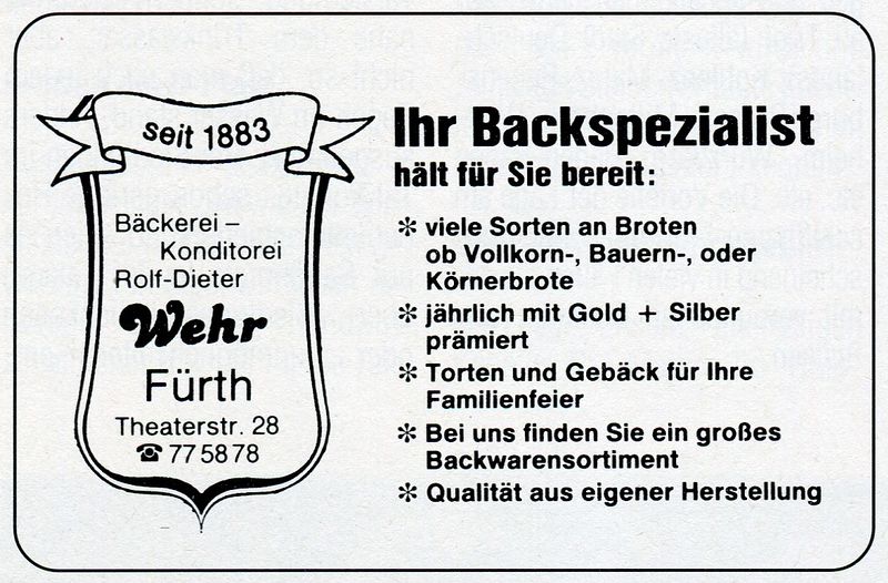 Datei:Werbung Bäckerei Wehr 1999.jpg