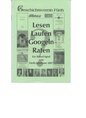 Titelseite: Fürther Stadträtsel - Lesen Laufen Googeln Raten - Ein Rätsel zum Fürth-Jubiläum, 2007