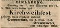 Zeitungsannonce des Wirts <!--LINK'" 0:33--> Stumpfmeyer, September 1845