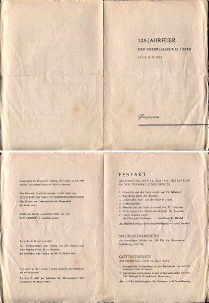 Datei:125-Jahrfeier Oberrealschule 1958 Programm.jpg