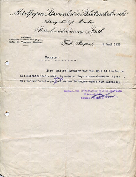 Datei:Briefkopf Metallpapier Bronze 1925.jpg