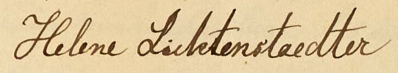 Datei:Unterschrift Helene Lichtenstädter.png