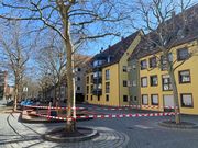 Abgesperrter Löwenplatz April 2020.jpg