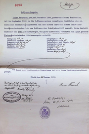 Institut Frisch Zeugnis Luise Geismann.png