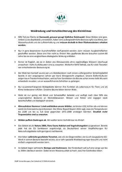 Datei:2022-01-30 BI Harrlach Waldrodung und Verschlechterung des Kleinklimas.pdf