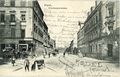 AK gelaufen - Kreuzung Nürnberger Straße - <!--LINK'" 0:1--> links, rechts Eckgebäude <!--LINK'" 0:2--> mit Gaststätte,  1906