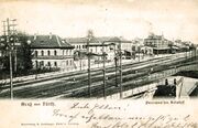 AK Panorama am Bahnhof gel 1 Feb 1903.jpg