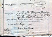 Urkunde Stadtmagistrat 1902 Teil 2.jpg